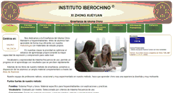 Desktop Screenshot of iberochino.com